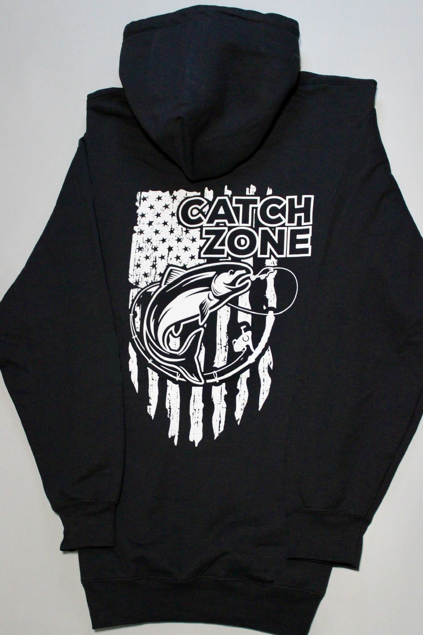 Catch Zone ( white flag)